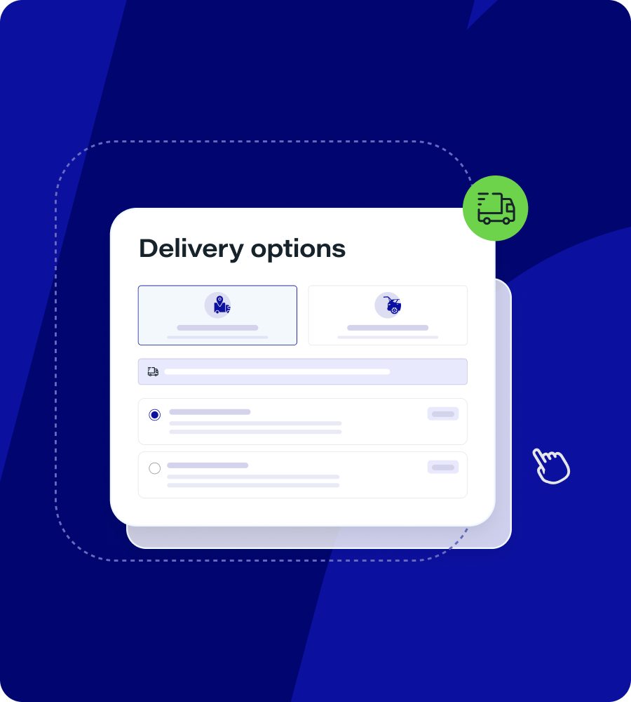 توصيل حتى باب المنزل