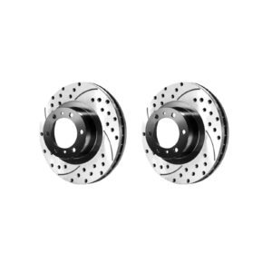 هوبات رياضية مخططة ومخرمة تويوتا اف جي / برادو / فورتشنر (2007-2024) - طقم كامل