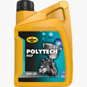 زيت المحرك تخليقي بالكامل ، 1 لتر ، PolyTech MSP 5W-30