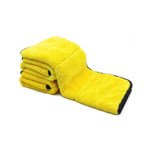 3 pieces of microfiber towels, multi-color, size 30 cm x 30 cm