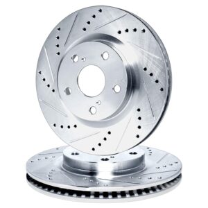 Sporty Front Brake Rotors for Toyota Avalon / Camry / Lexus NX / RX Models 2016 - 2025