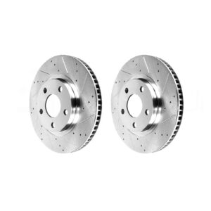 Performance Front Slotted and Drilled Rotors Camaro (1998-2002)